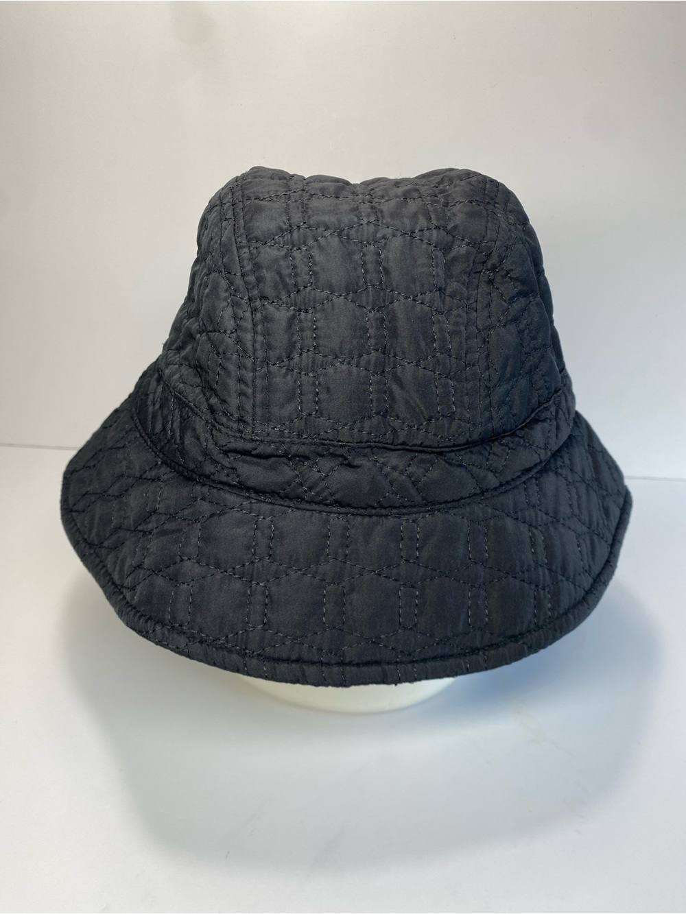 Scala Quilted Big Brim Rain Hat.
